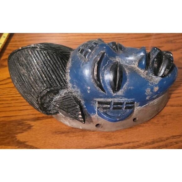 Punu Lumbo Maiden Spirit Mask African Gabon - Picture 4 of 9